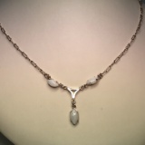 1/20 12K GF 18” Necklace with Opal Stones