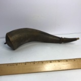 Vintage Hand Made Powder Horn