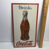 Metal “Drink Coca-Cola” Sign