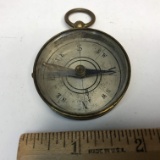 Vintage Brass Compass