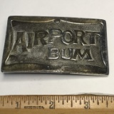 1975 “Airport Bum” Belt Buckle