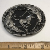 Beautiful Hand Crafted Horse Belt Buckle