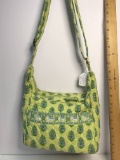 Vera Bradley Purse with Floral & Elephant Design