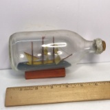 Vintage Ship in a Bottle