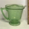 Vintage Vaseline Glass Measuring Cup