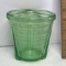 Vintage Vaseline Glass Measuring Cup by Vidrio Product Corp.