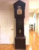 Beautiful 1970’s Heavy Wooden Grandfather Clock