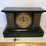 Antique Ansonia Clock Co. Mantle Clock Pat’d June 18, 1882 with Key- works
