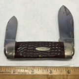 2 Blade Case Pocket Knife