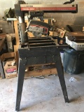 Sears Craftsman Radial Saw on Stand Model 113.199200