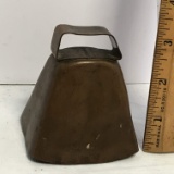 Vintage Copper Cow Bell
