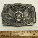 1871-1989 Fine Pewter NRA Belt Buckle