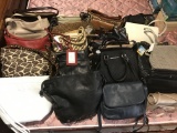 Impressive Lot of Ladies Purses- Most are Like New & New! Some Designer!