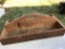 Hand Made Vintage Wooden Tool Caddy 22-1/2” wide