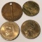 2- $1 Coins, Good Luck Token & Washington Monument Souvenir Coin