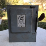 Vintage Westinghouse Heavy Duty Safety Switch