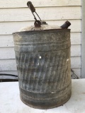 Vintage Galvanized Fuel Can