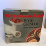 Kitchen Aid Food Grinder Mixer Attachment in Box