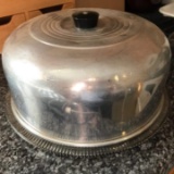 Aluminum Domed Cake Cover with Plate