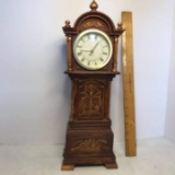 Tall Grandfather Battery Powered Clock with Box