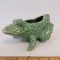 McCoy Green Frog Planter