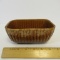 Brush USA Brown Rectangular Planter