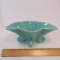 Unmarked Turquoise Footed Open Cascade Planter - Design