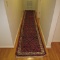 Rug - Fringed Hall Runner - Red Background
