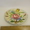 Floral Decorative Plate - Made in Italy