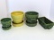 McCoy (4 pieces) - Green & Yellow Planters