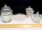 Nice Vintage Clear Glass Assortment