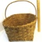 Primitive Large Split Oak Splint Basket