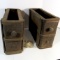 Old Sewing Machine Drawers (2 sets with 2 drawers each)