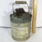 Old Galvanized Gas Can