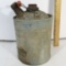 Old Galvanized Gas Can