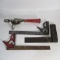Lot of Hand Drill & Squares