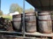 Lot of Early Wooden Barrels & Barrel Parts
