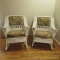 Pair of Wicker Porch Rockers