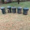Rubber Maid Trash Cans (5)