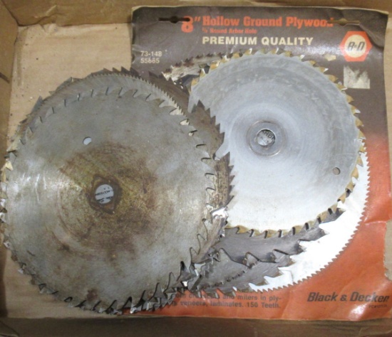 Assortment of Small Circular Saw Blades