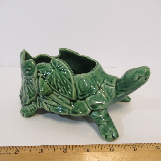 McCoy Green Turtle Planter