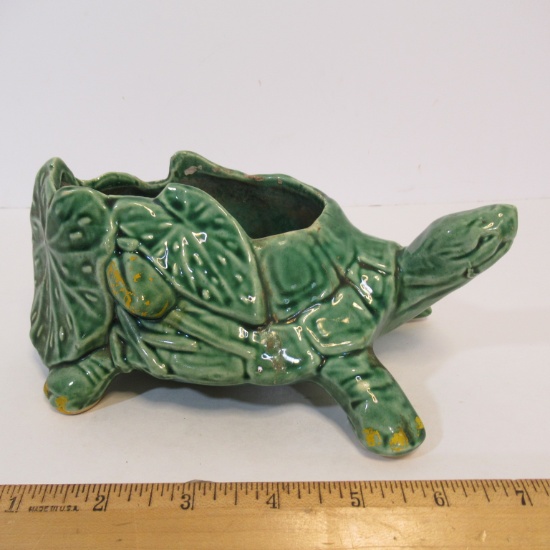 McCoy "Classic" Green Turtle Planter