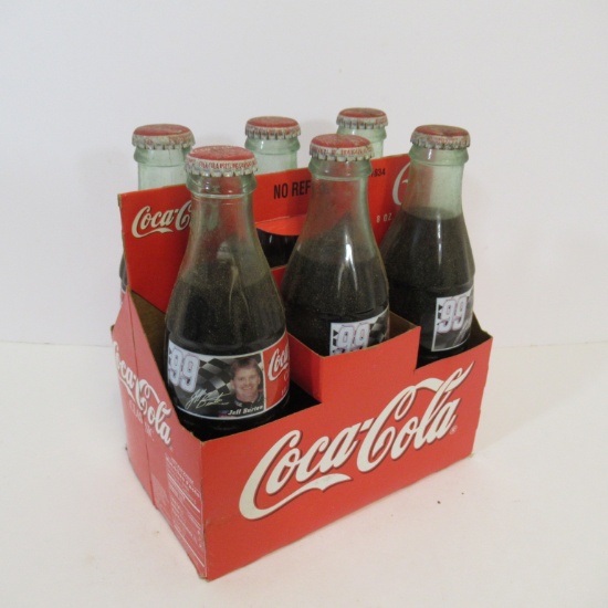 Coca Cola Carton of Nascar Unopened Bottles