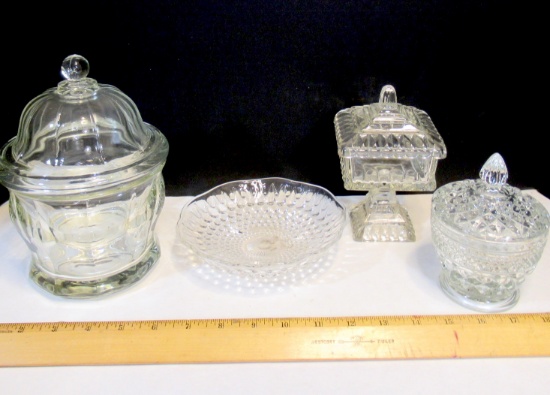 Nice Vintage Clear Glass Assortment