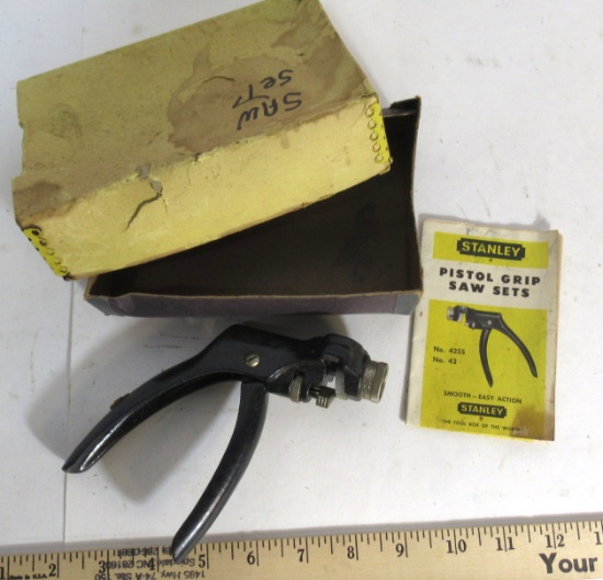 Stanley Saw Setting Tool for Saw Teeth