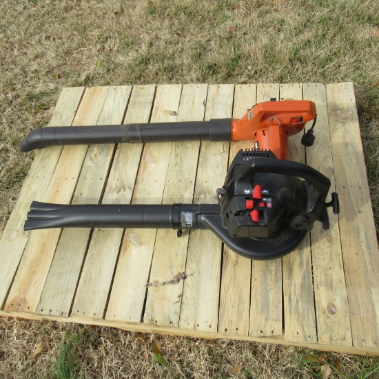 Pair of Leaf Blowers