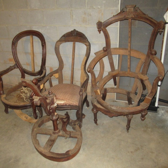 Chairs & Table Parts for Project & Repair