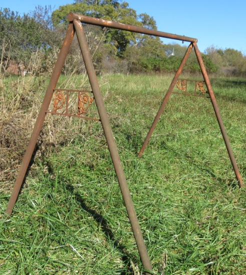 Metal "A" Frame For Bench Swing