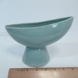 McCoy Light Green Harmony Eliptical Pedestal Planter