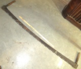 Early 6 Foot Two-Man Crosscut Saw